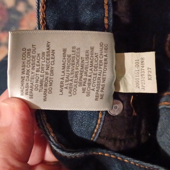 JAG jeans midrise boot leg sz. 14R Dark wash.
10” rise. 29” inseam 16”waist - Picture 11 of 11